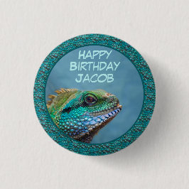 botón Cumpleaños de la Iguana