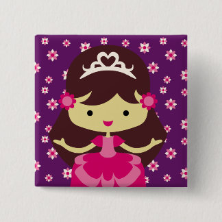 botón Cumpleaños de la Princesa