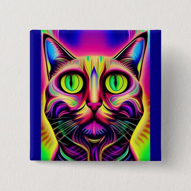 botón curioso del gato (Anverso)