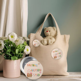 Botón Cute de San Valentín | Piensa en Ti