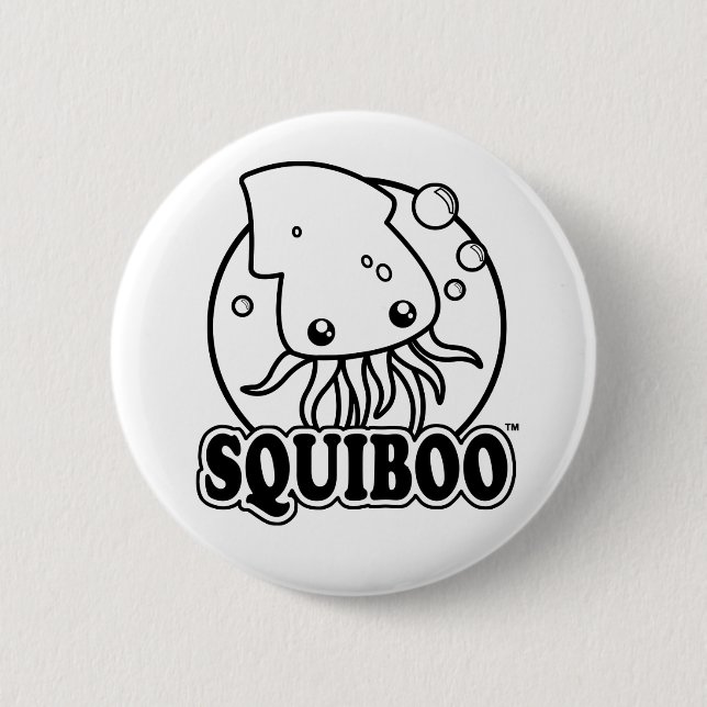 botón Cute Squid (Anverso)