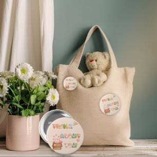 botón Cute Valentine Piensa En Ti