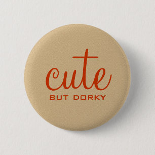 botón Cuto pero Dorky