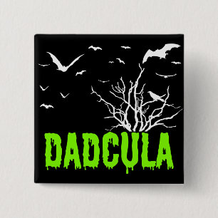 Botón Dadcula Green Driving Font Flying Bats