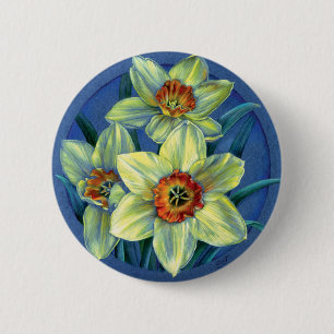 botón Daffodils/insignia