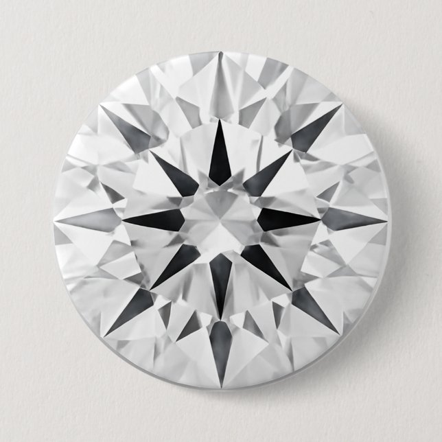 Botón de 3" inspirado en diamantes elegantes - Dis (Anverso)