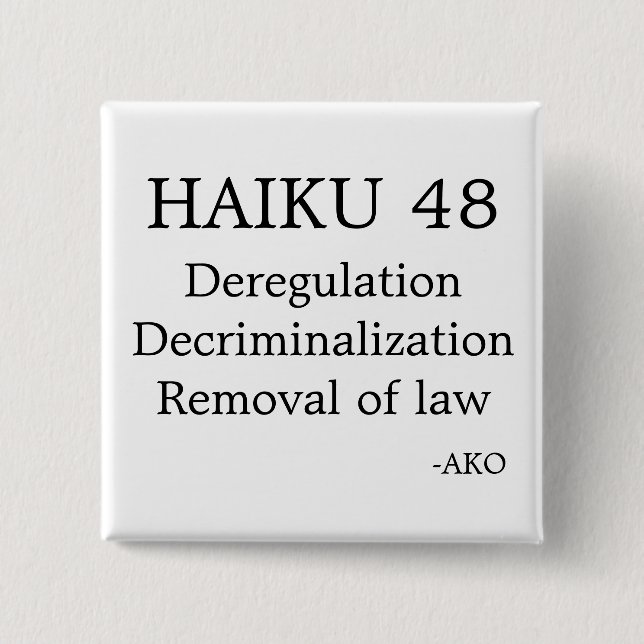 BOTÓN DE 48 PLAZAS DE HAIKU (Anverso)