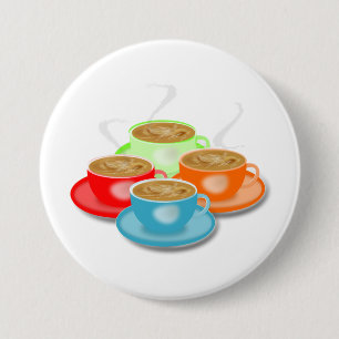 Botón de 4 tazas de café