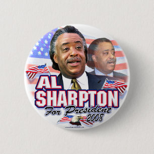 Botón de Al Sharpton 08