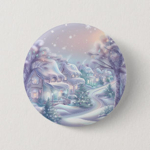 botón de aldea de Navidades de sueño