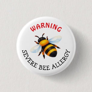 Botón de Alerta de Alergia GRAVE a Abejas