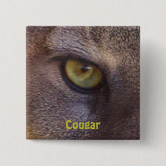 botón de amantes de la vida silvestre Big Cat Coug