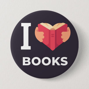 Botón de amantes de los libros
