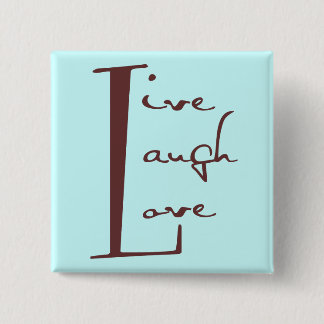 botón de amor de Live Laugh