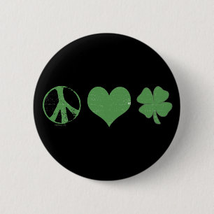 botón de amor por la paz irlandés