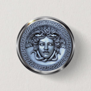 botón de anclaje del diseñador Medusa para ropa, G