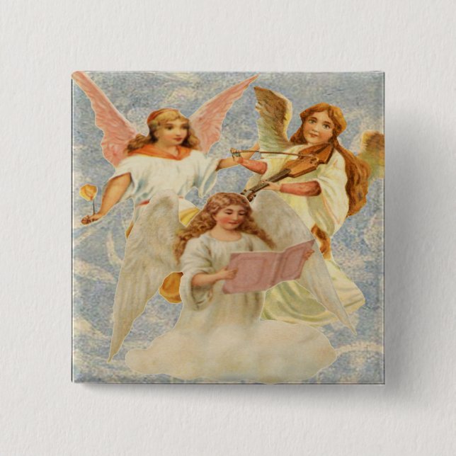 Botón de ángeles celestiales (Anverso)