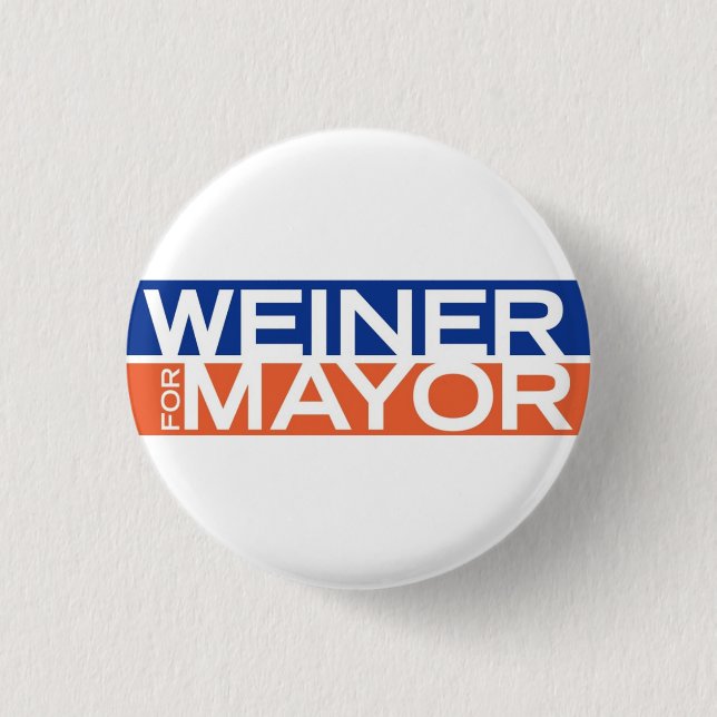 Botón de Anthony Weiner (Anverso)