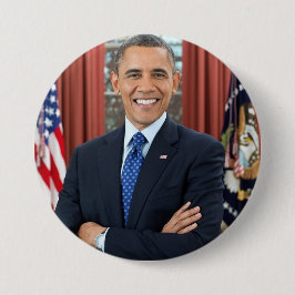 botón de apoyo del presidente Barack Obama