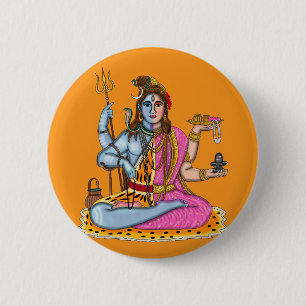 Botón de Ardhanarishvara