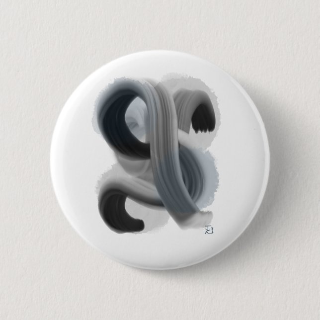 botón de arte abstracto minimalista (Anverso)