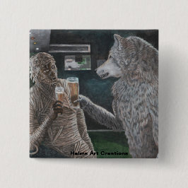 botón de arte de fantasía para beber marihuana y w