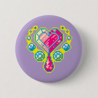 Botón de arte de la imagen de la imagen del corazó