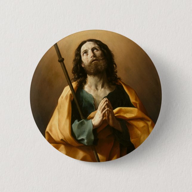 botón de arte "Santiago" (Anverso)