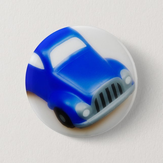 Botón de auto azul (Anverso)