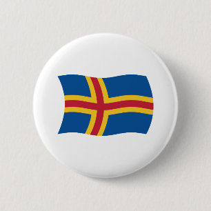 Botón de bandera de Åland
