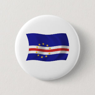 Botón de bandera de Cabo Verde