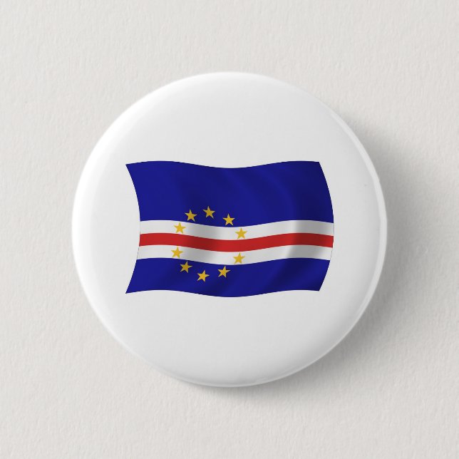 Botón de bandera de Cabo Verde (Anverso)