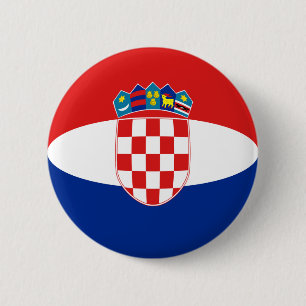 Botón de bandera de captura de Croacia