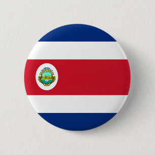 botón de bandera de Costa Rica