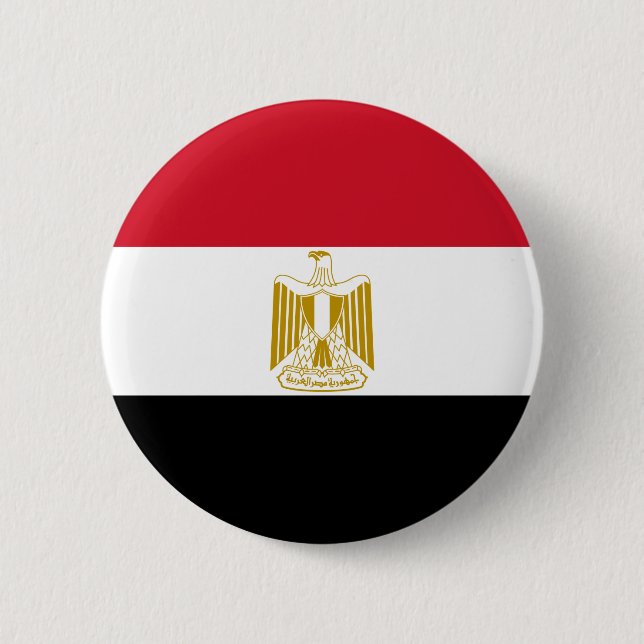 Botón de bandera de Egipto (Anverso)