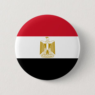 Botón de bandera de Egipto