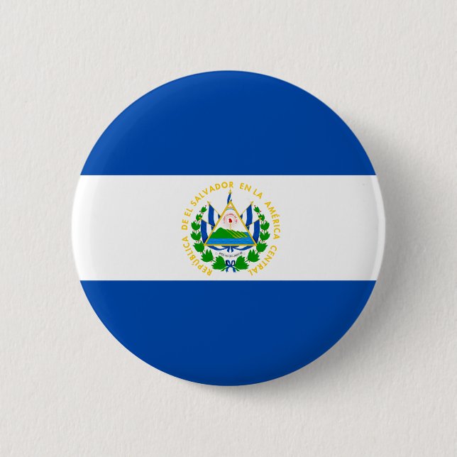 Botón de bandera de El Salvador (Anverso)