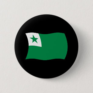 Botón de bandera de esperanto