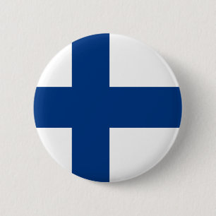 Botón de bandera de Finlandia
