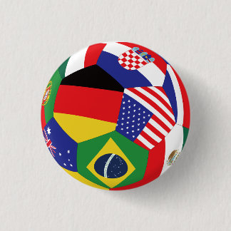 Botón de bandera de fútbol de la Copa Mundial 2026