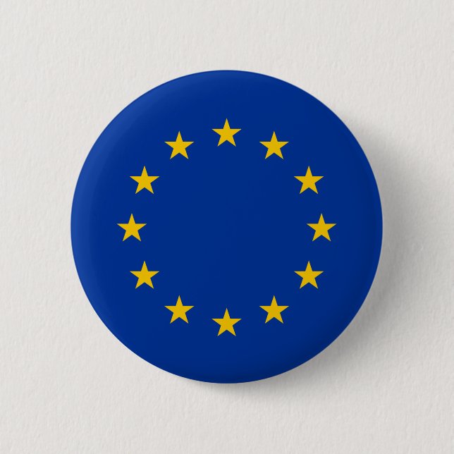 botón de bandera de la Unión Europea (Anverso)