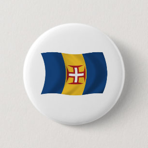 Botón de bandera de Madeira