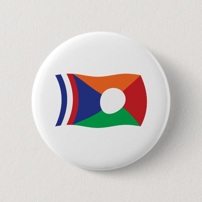 Botón de Bandera de Reunión (Anverso)