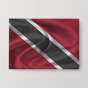 Botón de bandera de Trinidad y Tobago