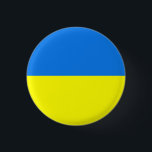 Botón de bandera de Ucrania (ucraniano)<br><div class="desc">Botón de bandera de Ucrania (ucraniano)</div>