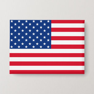 Botón de bandera estadounidense