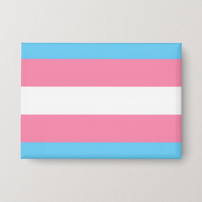 botón de bandera trans rectángulo (Anverso)