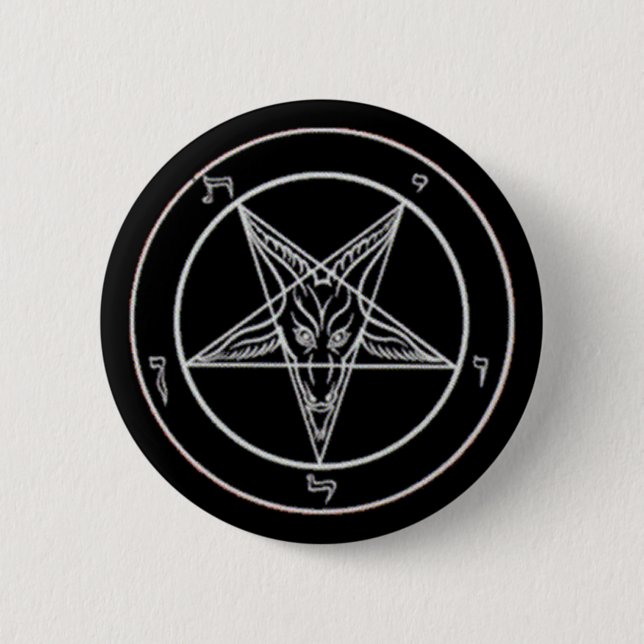 Botón de Baphomet (Anverso)