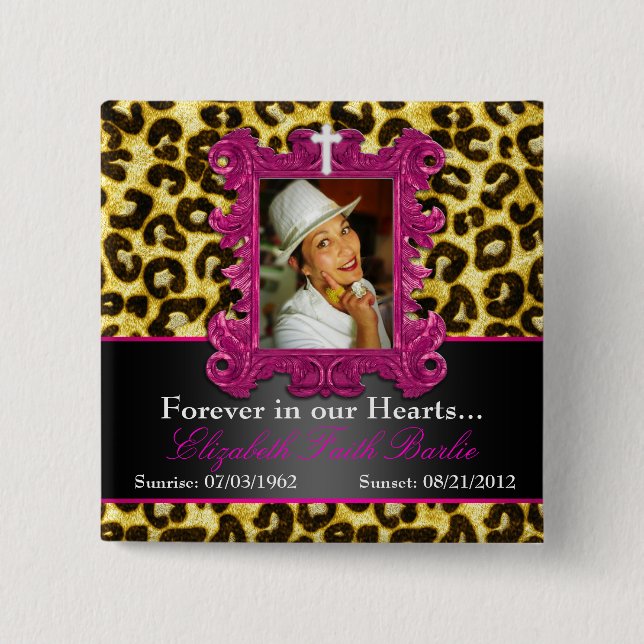 Botón de Barlie de la fe de Elizabeth (Anverso)