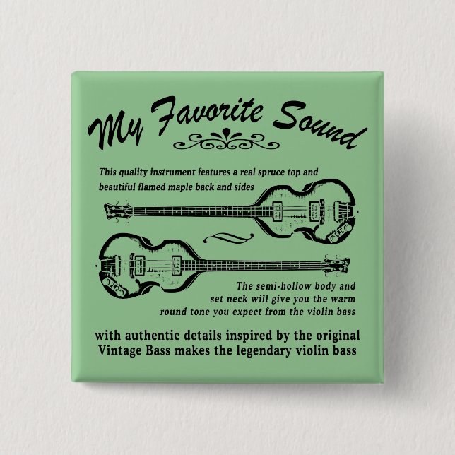 Botón de BEATLEBASS (Anverso)